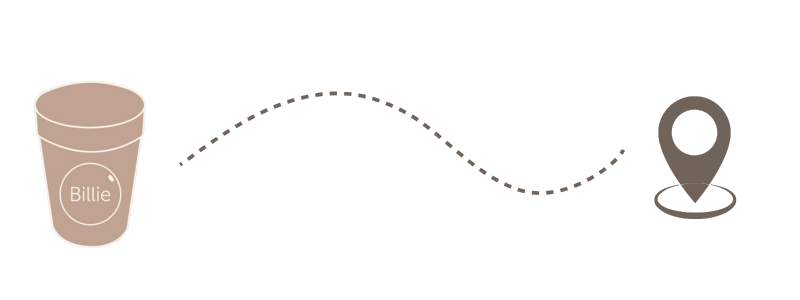 Icône Billie Cup vers site partenaire localisation