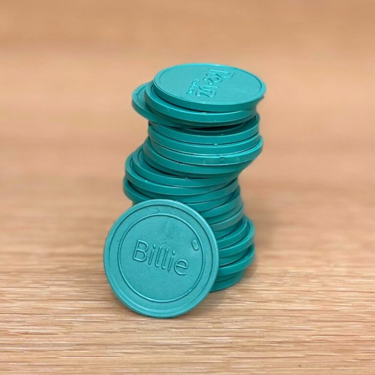 Billie Cup cashless - jeton token muntje